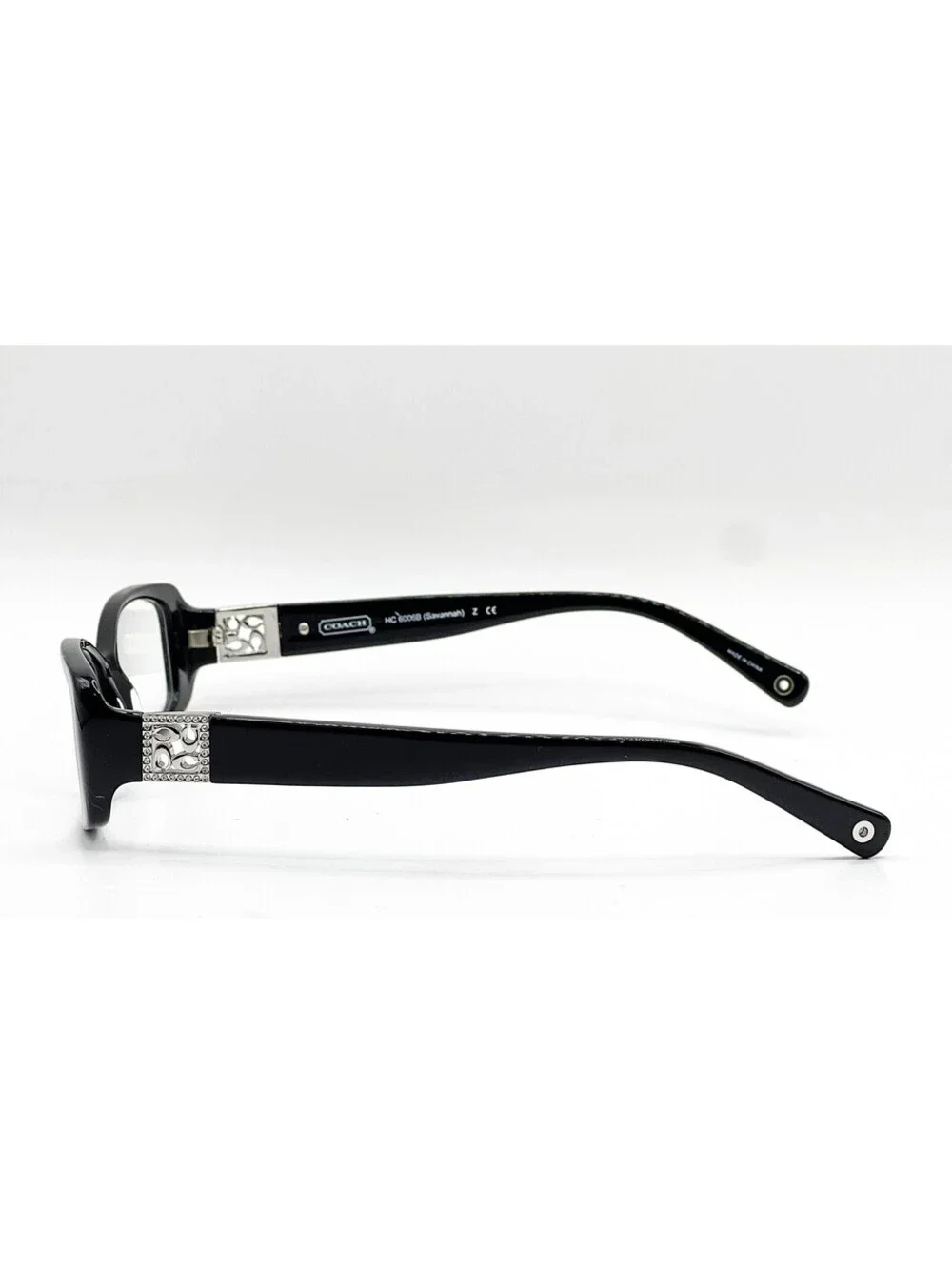 Coach HC 6006B 5002 Black Full Rim Authentic Eyeglass Frames 53-16-135